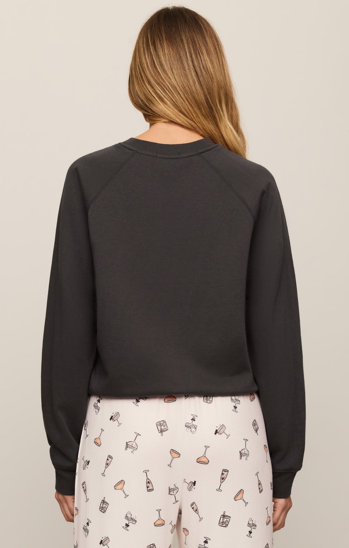 Booze Graphic Sweatshirt