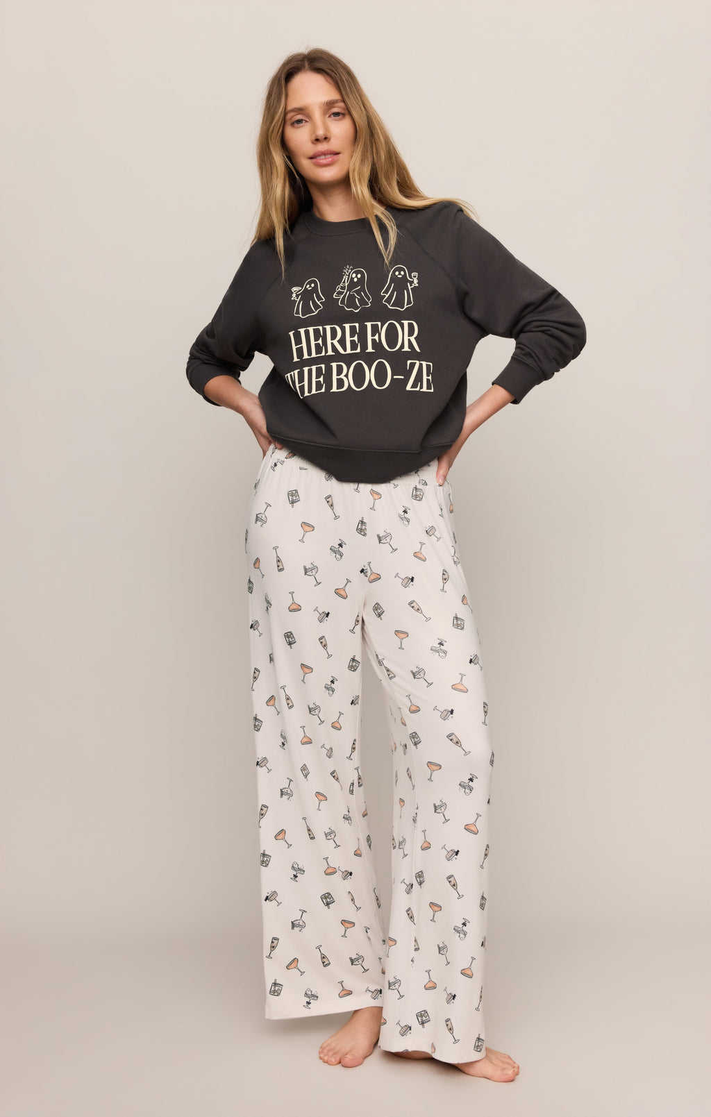 Booze Graphic Sweatshirt