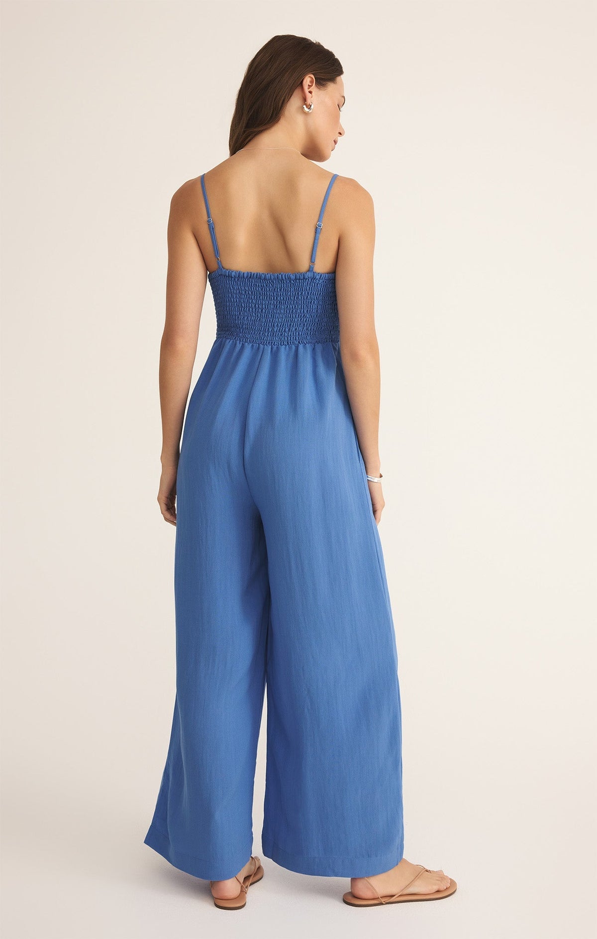 Beachside Smocked Jumpsuit