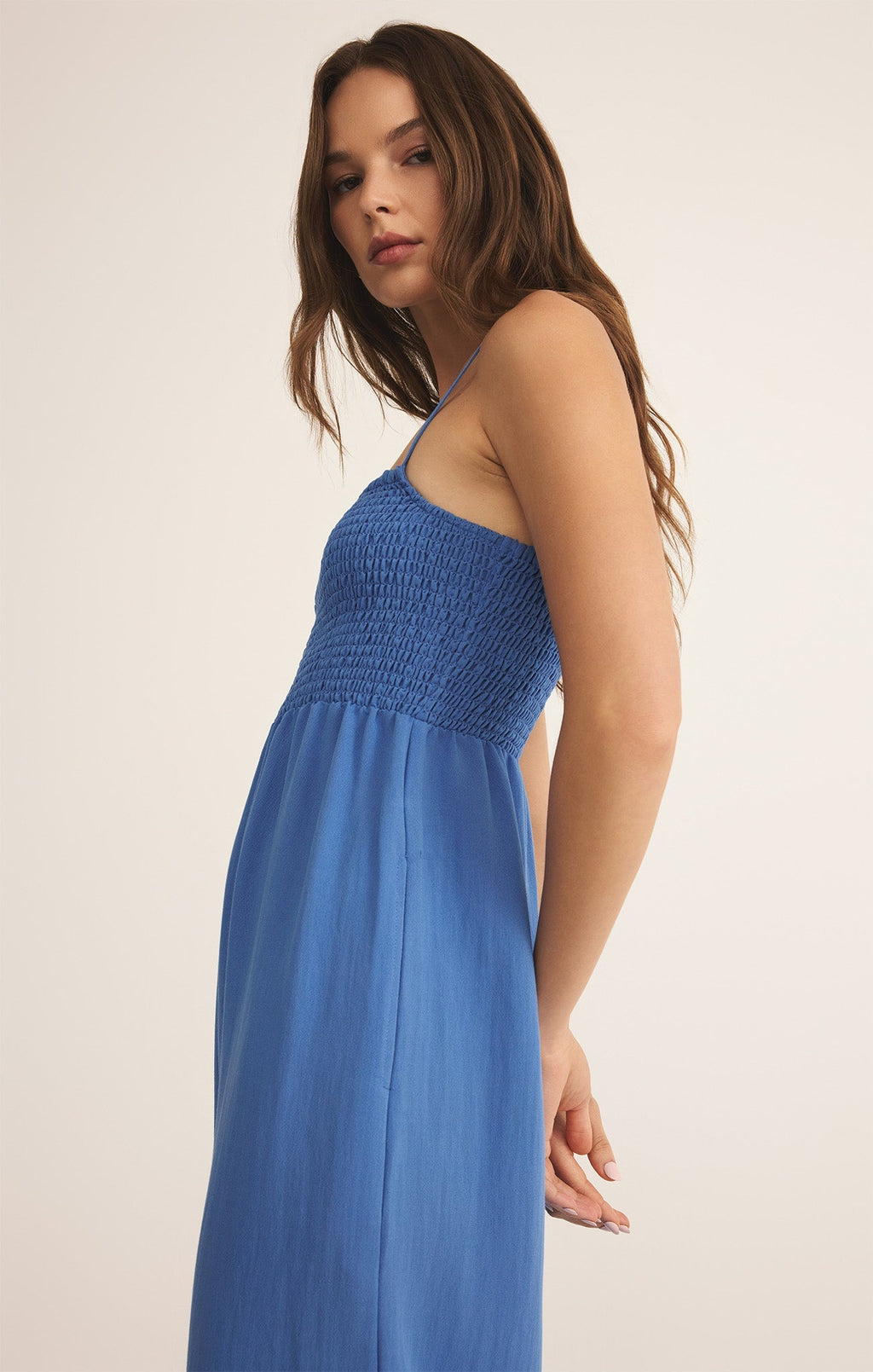 Beachside Smocked Jumpsuit