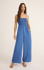 Beachside Smocked Jumpsuit