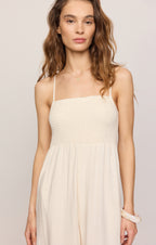Beachside Smocked Jumpsuit