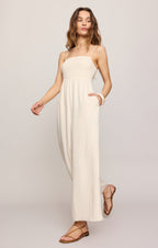 Beachside Smocked Jumpsuit