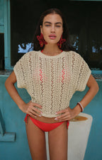 Ballast Crochet Sweater Top