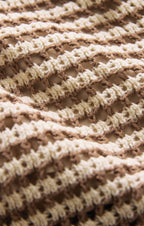 Kylo Striped Crochet Sweater