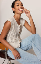 Cabot Crochet Vest